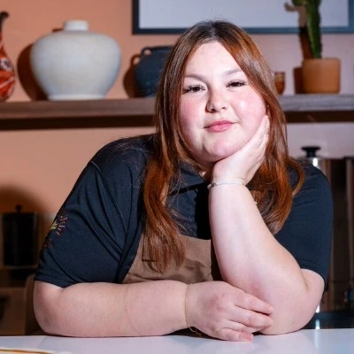 Portrait of Chef Elvira Varela from Cenaduria Elvira restaurant